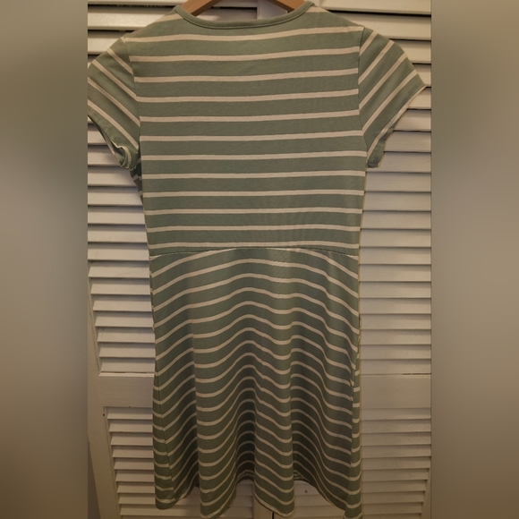 Wonder Nation Girls Short Sleeve Play Dress with Pockets Large 10/12 - Picture 2 of 5